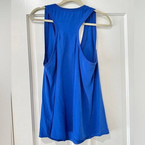 Joie Silke cobalt blue Racerback top tank blouse - Picture 8 of 9